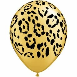 Favor Lane 30cm Pattern | Print Latex Balloons 30cm Leopard Spots Print Balloon