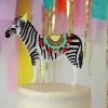 Kiki Sprinkles Hey Party Zebra Cake Topper Cake Toppers 2 Kiki Sprinkles Hey Party Zebra Cake Topper Cake Toppers