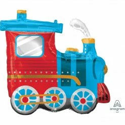 Favor Lane Jumbo Choo Choo Train Foil Balloon