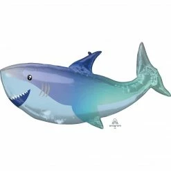 Favor Lane Jumbo Foil Shark Balloon