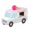 Favor Lane Ice Cream Truck Centrepiece Honeycomb Decorations