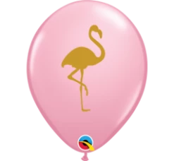 Favor Lane 30cm Pattern | Print Latex Balloons 30cm Pink Flamingo Balloon