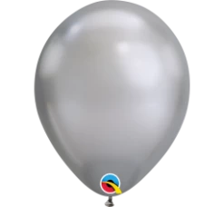 Favor Lane WEDDINGS 30cm Chrome Silver Balloon
