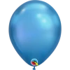 Favor Lane 18cm Chrome Blue Balloon 12cm + 18cm Mini Latex Balloons