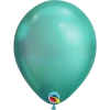 Favor Lane 18cm Chrome Green Balloon 12cm + 18cm Mini Latex Balloons