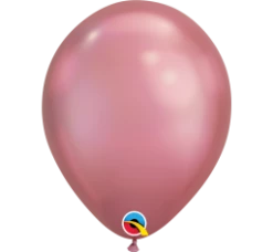 Favor Lane 30cm Chrome Mauve Pink Balloon