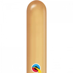 Favor Lane 12cm + 18cm Mini Latex Balloons 260Q Modelling Balloon - Chrome Gold