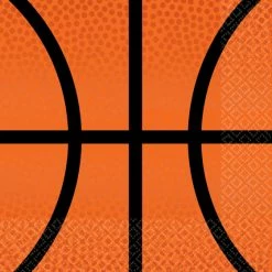 Favor Lane Nothin' But Net Basketball Party Paper Beverage Napkins