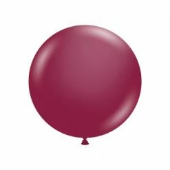 Tuftex 60cm Jumbo Round Balloon - Sangria (Burgundy)