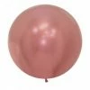 Favor Lane 60cm Round Latex Balloons 60cm Reflex Rose Gold Round Balloon