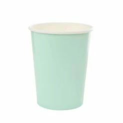 Five Star Party Co Classic Pastel Mint Green Cups