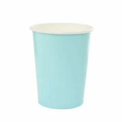 Five Star Party Co Classic Pastel Blue Paper Cups
