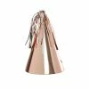 Five Star Party Co Party Hats With Tassel 10 Pack - Metallic Rose Gold