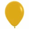 Sempertex 30cm Plain Latex Balloons 30cm Fashion Mustard Balloon