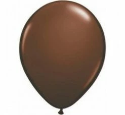 Favor Lane 30cm Plain Latex Balloons 30cm Chocolate Brown Balloon