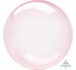 Favor Lane 45cm CLEARZ - Crystal Dark Pink Balloon