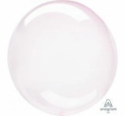 Favor Lane 45cm CLEARZ - Crystal Light Pink Balloon