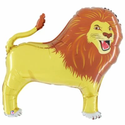 Favor Lane Jumbo Lion Foil Balloon Shape + Novelty Foil Balloons 3 Favor Lane Jumbo Lion Foil Balloon Shape + Novelty Foil Balloons