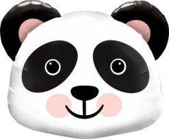 Favor Lane Shape + Novelty Foil Balloons Jumbo Panda Head Shape Balloon
