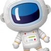 Favor Lane Adorable Astronaut Foil Balloon