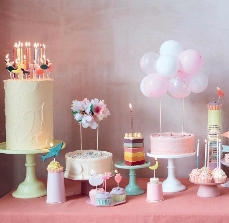 Meri Meri Party Pink Balloon Cake Topper Confetti Filled Balloons 4 Meri Meri Party Pink Balloon Cake Topper Confetti Filled Balloons