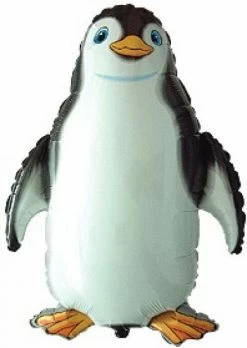 Favor Lane Jumbo Happy Penguin Foil Balloon Shape + Novelty Foil Balloons