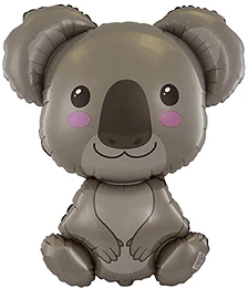 Favor Lane Shape + Novelty Foil Balloons Jumbo Foil Koala Balloon