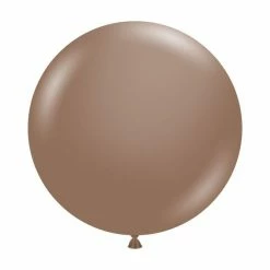Tuftex 90cm Jumbo Round Balloon - Cocoa