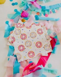 We Love Sundays Napkins - Prints + Shapes Donut Paper Napkins