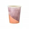 Harlow + Grey Amethyst - Light Purple Watercolor Paper Cups