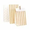 Illume Partyware Gold Stripe & Spot Treat Bags
