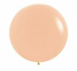 Qualatex WEDDINGS 60cm Jumbo Round Balloon - Blush Peach