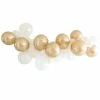 Illume Partyware Balloon Garland Kit DIY - Gold + White 2 Illume Partyware Balloon Garland Kit DIY - Gold + White