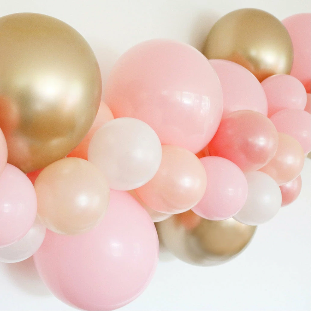 Illume Partyware Balloon Garland Kit DIY - Pink + Gold Wedding Decorations 5 Illume Partyware Balloon Garland Kit DIY - Pink + Gold Wedding Decorations