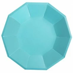 Illume Partyware TABLEWARE Blue Foil Large Paper Plates