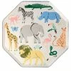 Meri Meri Party TABLEWARE Safari Animal Dinner Plates - 8 Pack