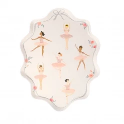 Meri Meri Party Ballerina Paper Plates - 8 Pack