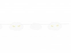 PartyDeco Little Star - Cloud Paper Garland