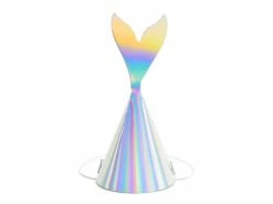 PartyDeco Mermaid Party- Iridescent Party Hats
