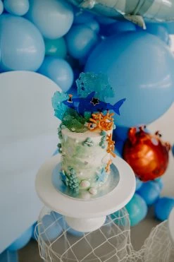 Kiki Sprinkles Cake Toppers Party Shark Cake Topper