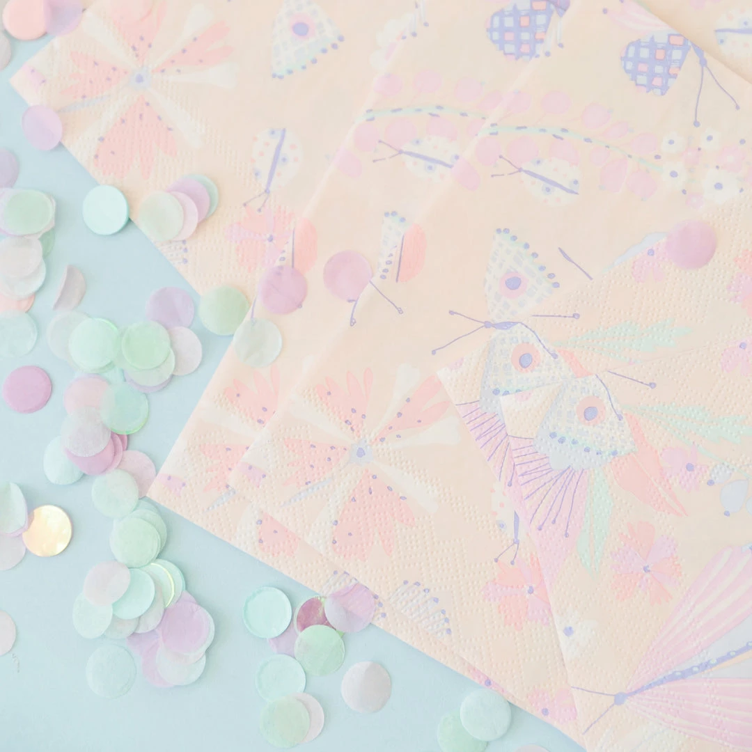 Daydream Society Flutter Butterfly Napkins 4 Daydream Society Flutter Butterfly Napkins