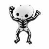 PartyDeco Shape + Novelty Foil Balloons Skeleton Foil Balloon