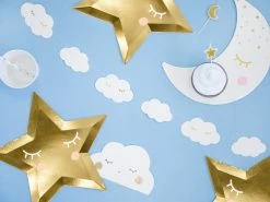 PartyDeco Little Star - Cloud Paper Garland