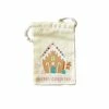Favor Lane Favour/Party Bags Calico Party Favour Bag - Merry Christmas Gingerbread House