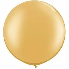 Qualatex WEDDINGS 75cm Jumbo Round Balloon - Metallic Gold