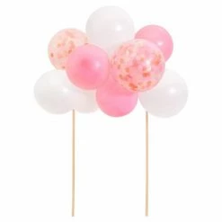 Meri Meri Party Pink Balloon Cake Topper Confetti Filled Balloons
