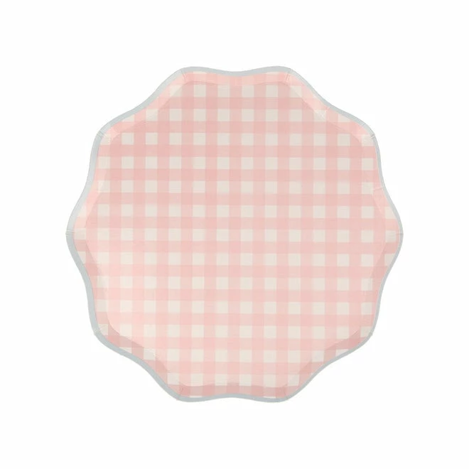 Meri Meri Party Gingham Dinner Plates (set Of 12) TABLEWARE 6 Meri Meri Party Gingham Dinner Plates (set Of 12) TABLEWARE