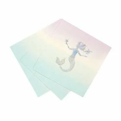 Talking Tables Napkins - Prints + Shapes We Heart Mermaids Napkins