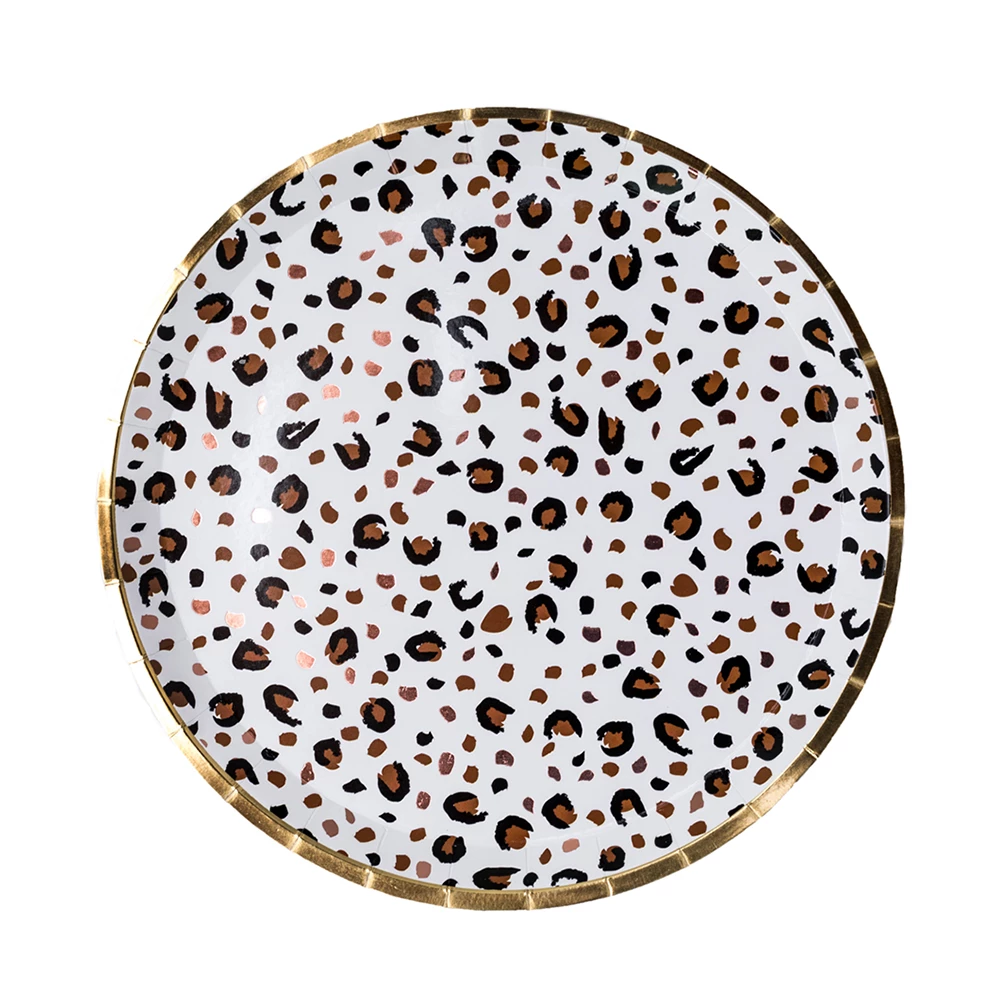 Jolity & Co Femme Animal Print Dinner Plates 3 Jolity & Co Femme Animal Print Dinner Plates