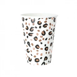 Jolity & Co Femme Animal Print Paper Cups